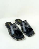 Crystal Slide Sandal