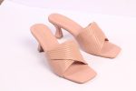 Signature Pleated Spool Mules - Image 6