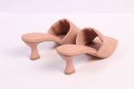 Signature Pleated Spool Mules - Image 9