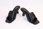 Signature Pleated Spool Mules - Image 4